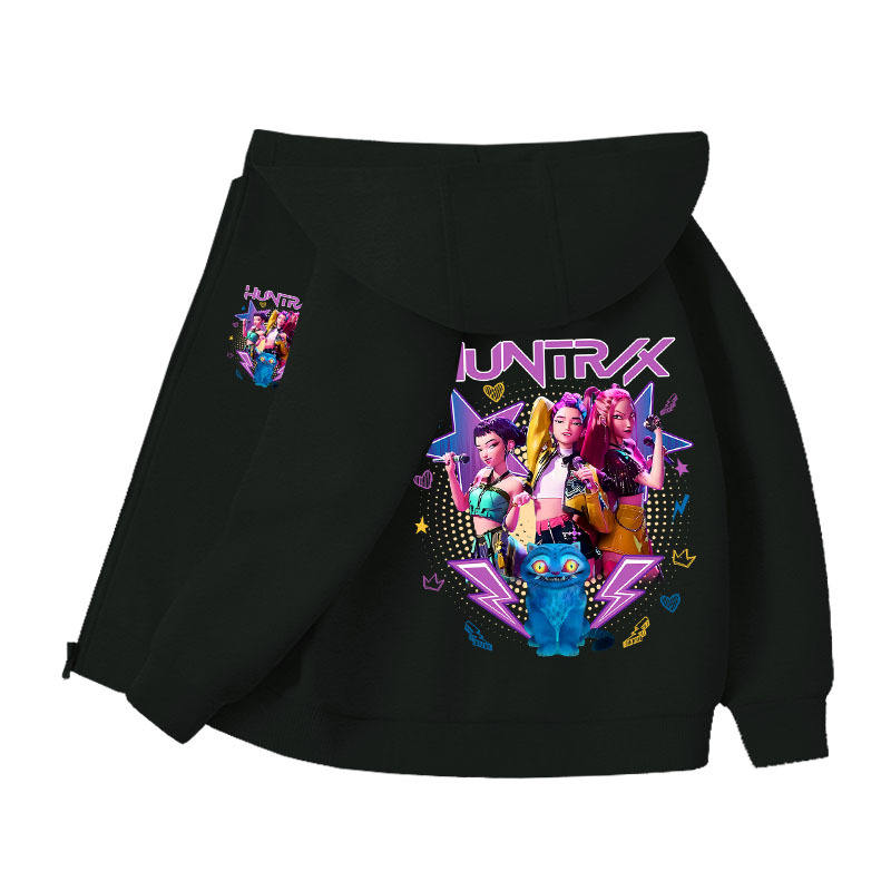 Felpe con cappuccio K-pop Devil Hunter con stampa 3D – set trendy, casual e sportivo