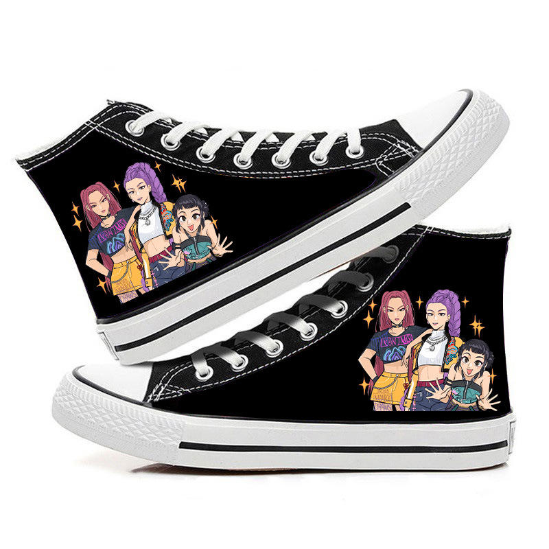Sneakers alte KPOP – stile casual e alla moda