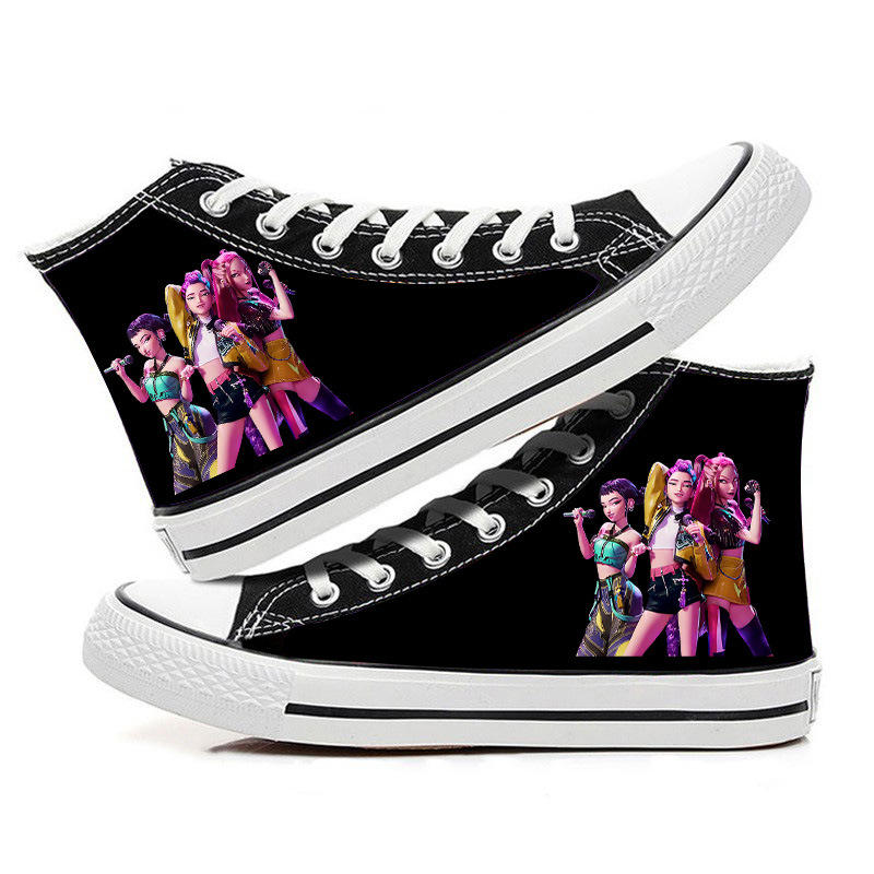 Sneakers alte KPOP – stile casual e alla moda