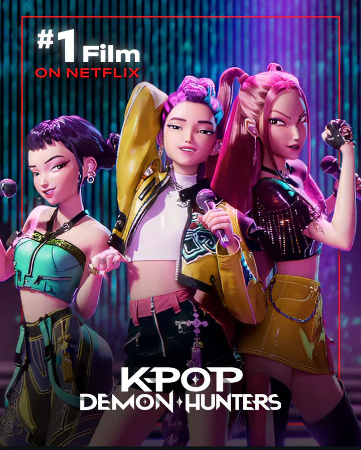 Kpop Demon Hunters – Scatola da collezione con 3 bambole da collezione