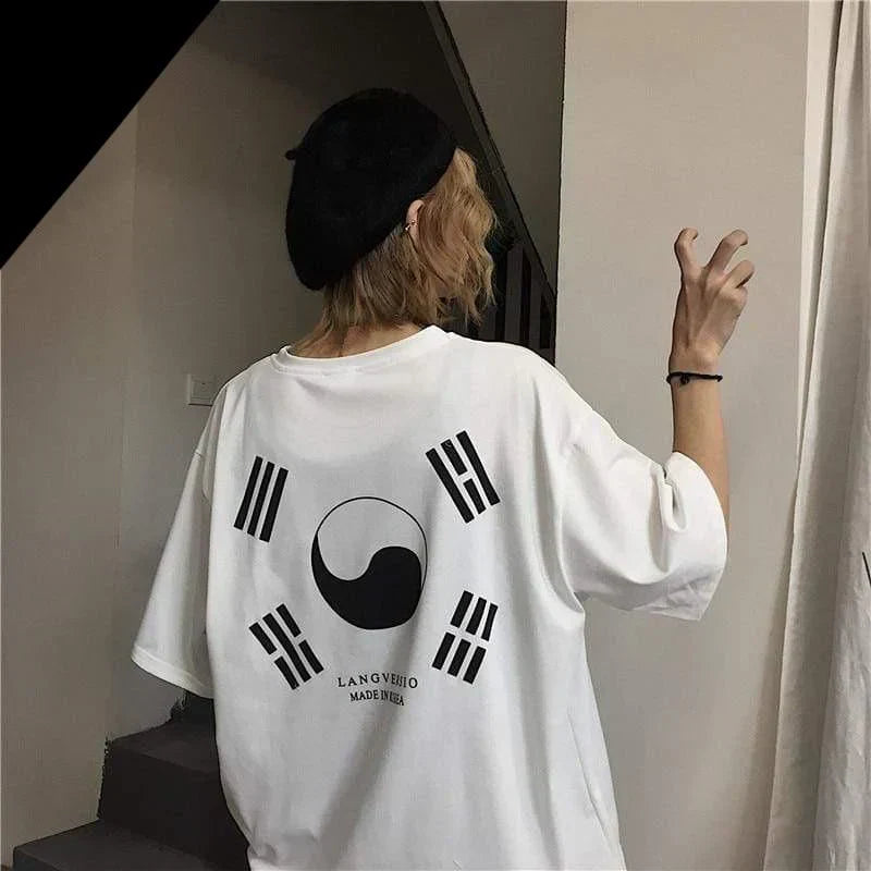 T‑shirt korean style